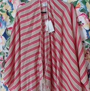 Italian pull over light pancho